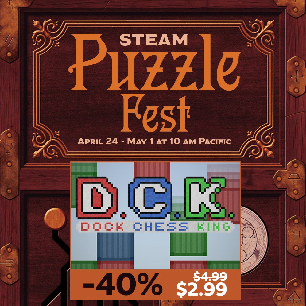 VALENTWARE's tweet photo. Festival Sale!

Puzzle Festival, which contains countless unknowns, continues at full speed! The discount on our game will continue all week. 

Buy Now!
https://t.co/CdfCL3Q7jg

#newgame #chess #puzzle #Steam https://t.co/5jpzXWAo9p