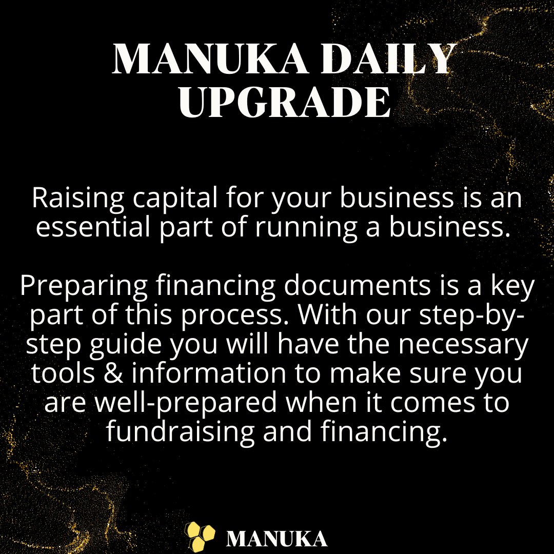 ManukaNetwork's tweet photo. t's not easy, but it's possible! From networking to pitching, be prepared and persistent. Identify your unique selling proposition and show investors why you're a smart investment. Get started now! #RaisingCapital #BusinessFunding #PersistencePaysOff https://t.co/HVt6PvTheZ