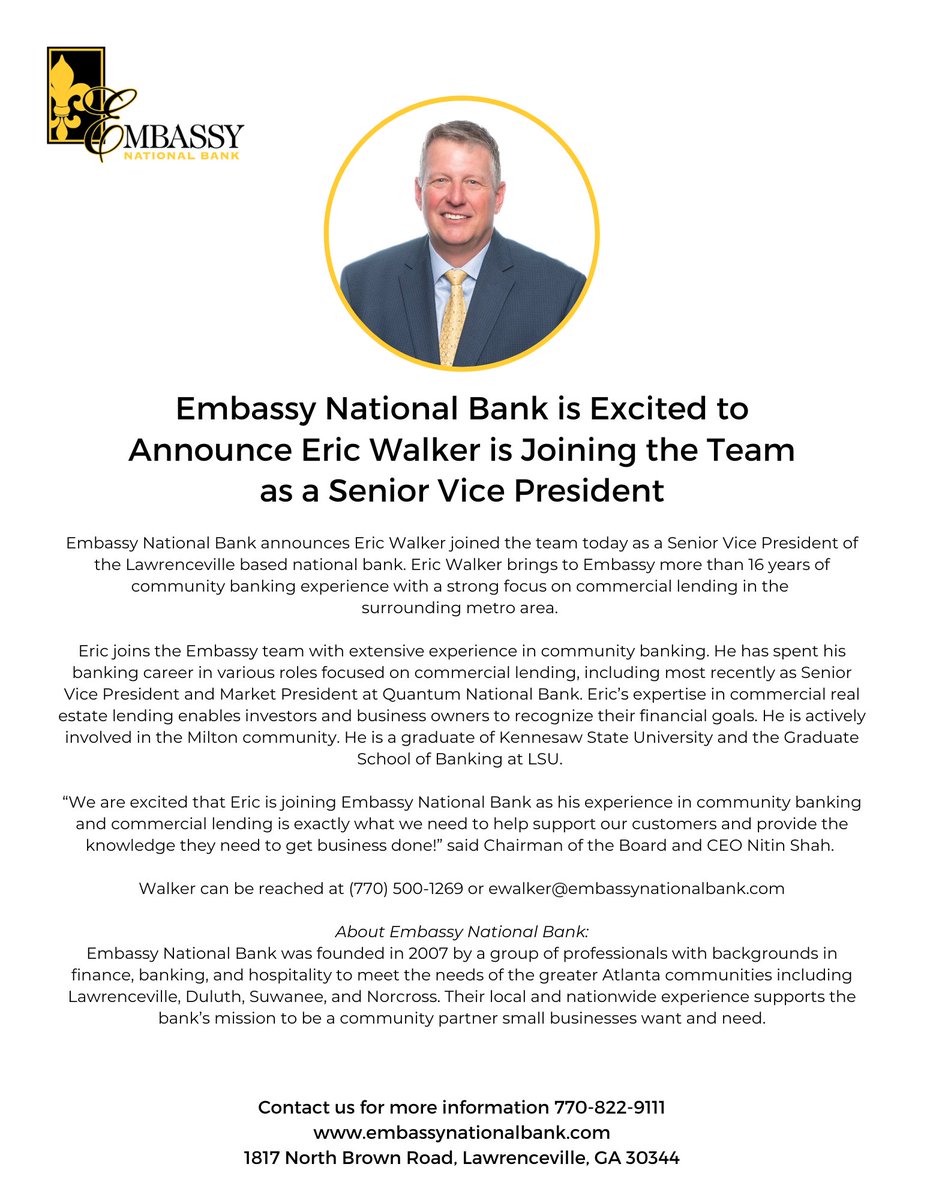 Embassy National Bank tweet media