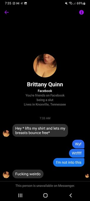 While, I do love tiddies, please don't do this to me randomly. It's weird, it's creepy and I don't know