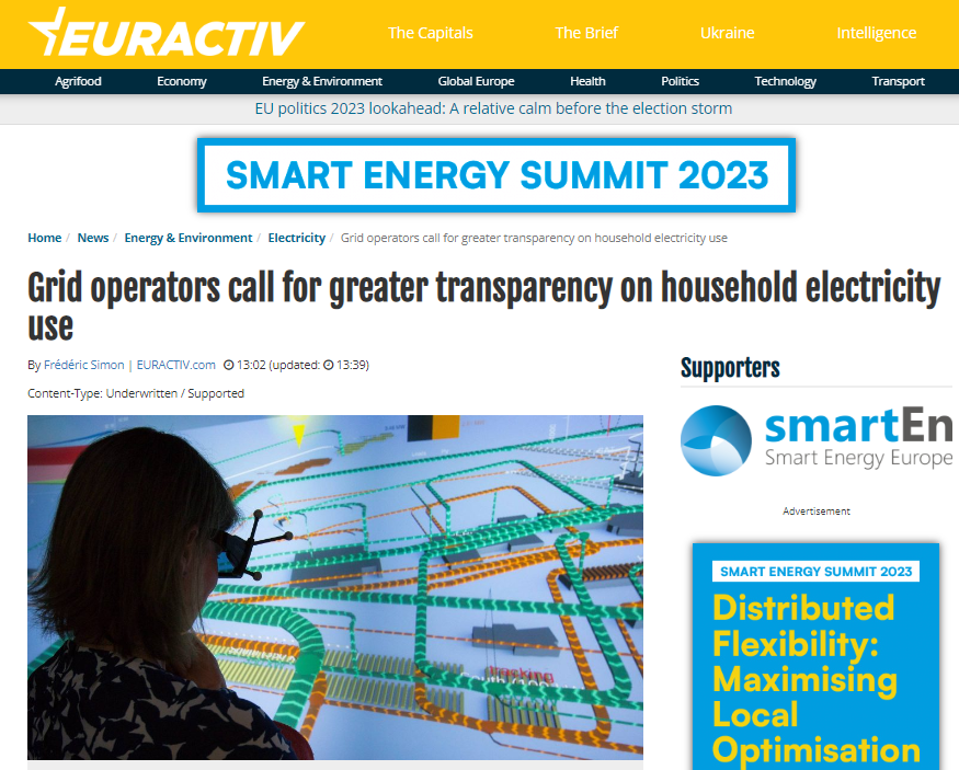smartEnEU's tweet image. 🔎Another great @EURACTIV article, reporting on the panel discussion of the CEOs of 3⃣ #TSOs, @chris_p_elia @eliacorporate, @taaviveskimagi @EleringAS &amp;amp; @RuusunenJukka @fingrid_oyj on how #LocalOptimisation can benefit them &amp;amp; the whole #EnergySystem!

#SmartEnergySummit2023