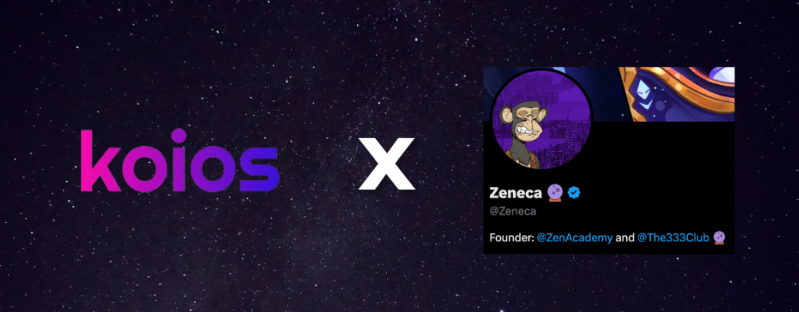 KoiosDAO's tweet image. A BIG Thank you to @Zeneca for educating our students on the newest NFT trends, his view on the future of NFTs and how to find a Web3 job! 🔮🔥

Make sure to sign up for @ZenAcademy 's 30 Days Of NFTs course!

Thank you for hosting @teachingweb3 🙏