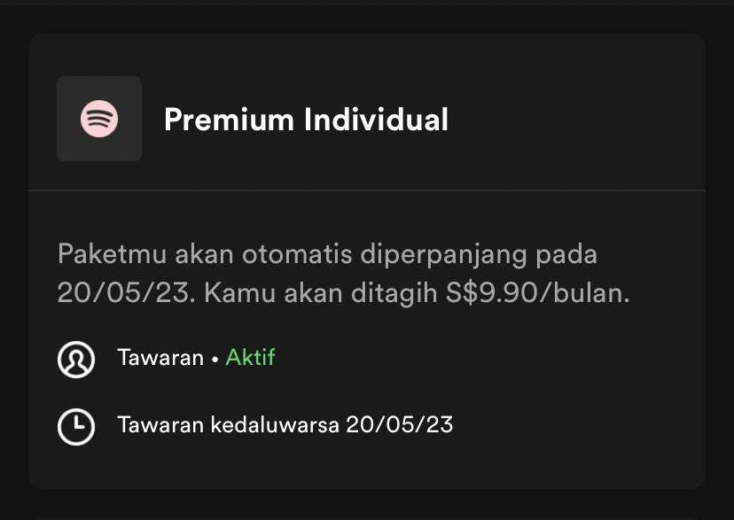 alhamdulillah akun spotify ku dari maret belum kena bf samsek hehee, ini 3 bulan yaaa. 🫶🏻