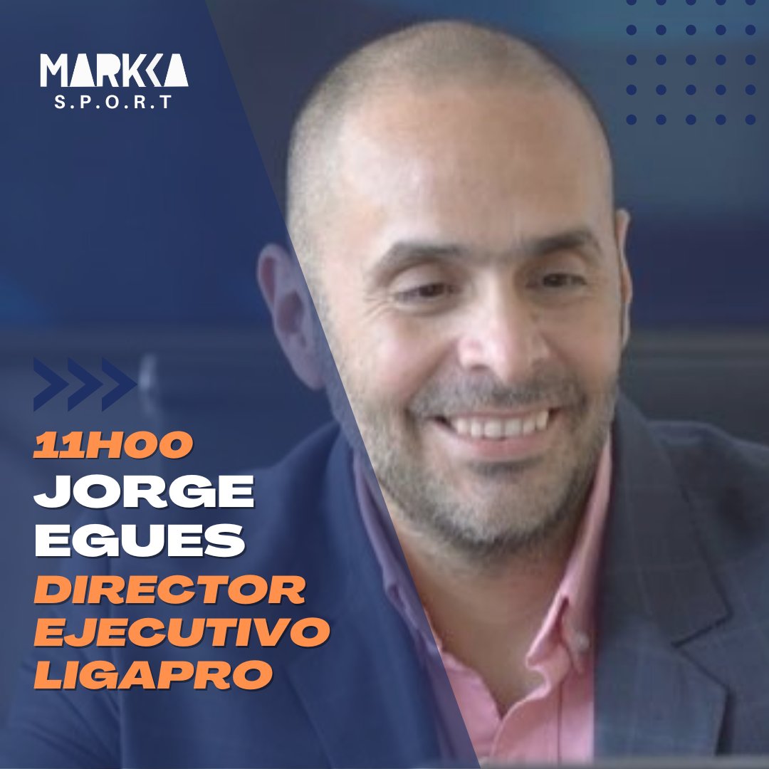 AGENDA DE ENTREVISTAS EN
<a href="/markkasportecu/">Markka Sport Ec</a> por @WQradioEc 

10:30 
Joseph Espinoza 
Jugador mediocampista de @CSEmelecGYE 

11:00 
Jorge Egues
<a href="/jorgeeguezg/">Jorge Eguez</a> 
Director Ejecutivo de @LigaProEC

#guayaquil #ecuador #ligapro #emelec #futbolecuatoriano
