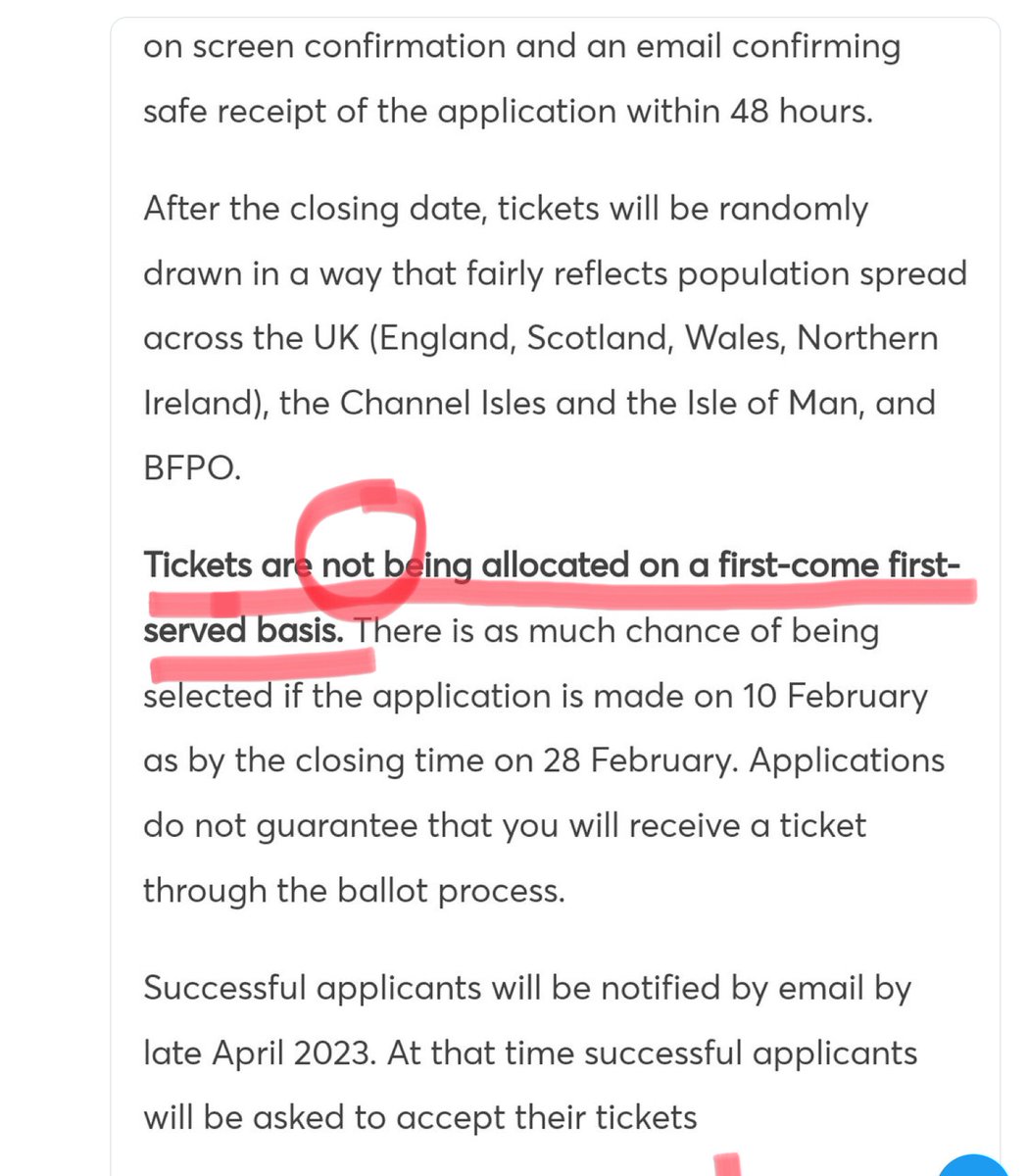 @Ticketmaster you clearly stated that the tickets Are NOT being allocated on a first come first serve basis. Yet when sent a congratulations email saying I’ve got 2 tickets, it says they’re now SOLD OUT. How is that? @tradingstandards @BBCNews #coronationconcert
