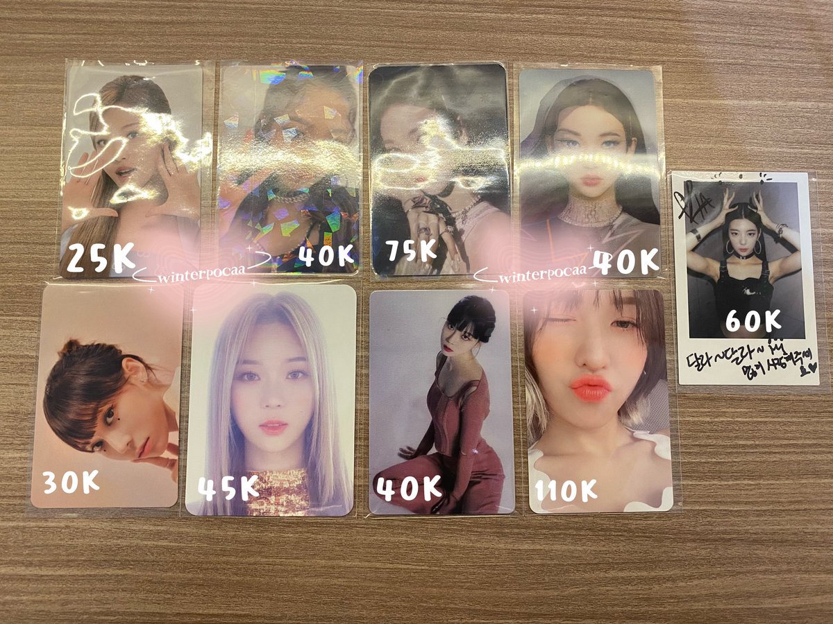 winterpocaa's tweet photo. ⋆˚.✩⋆ want to sell / lfb  ⋆˚.✩⋆
        ↳ ❝ [ rts are appreciated ] ୨♡୧ ❞

💐 ina based , jakut
🩰 feel free to dm <33  
🖇️ price exc admin fee &amp; packing

wts aab aespa itzy nct rv wendy lia ningning karina giselle winter mark jungwoo renjun chenle doyoung https://t.co/u8ITqcHP8l