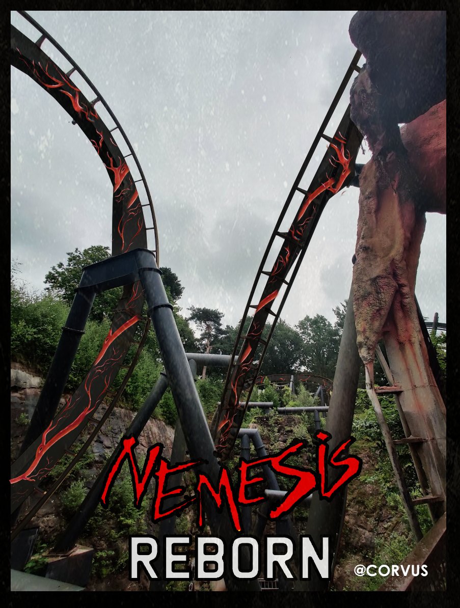 CorvusCoasters's tweet image. New NEMESIS colours are looking 🔥

#SeekTheTruth #Nemesis #AltonTowers