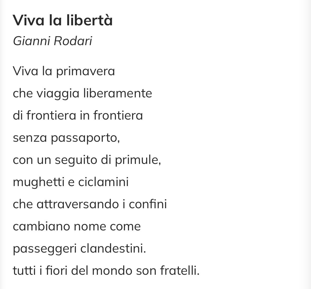 Viva la libertà, sempre e ovunque.🌹#25aprile