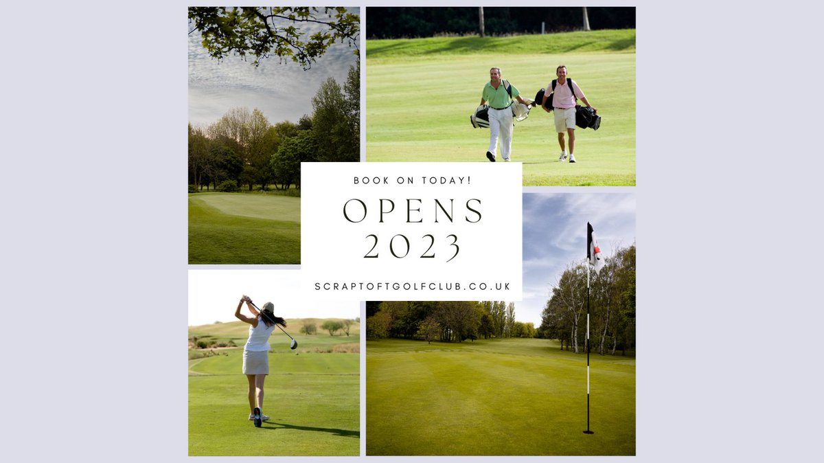 Scraptoft Golf Club tweet media