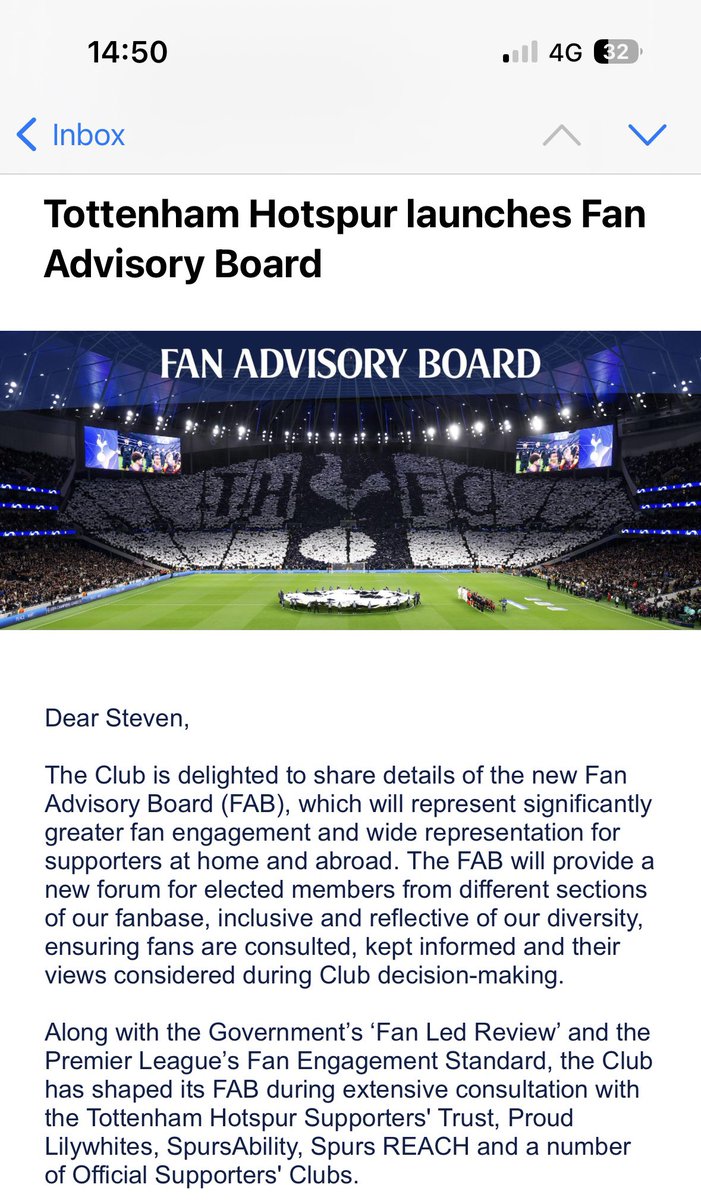 stevennosworthy's tweet photo. 64,000 fans chanting Pochettino’s name and you let him go to Chelsea! 😂 what makes you think our voices will be heard on this board? @SpursOfficial #Shameful #Pochettino https://t.co/yAI60Ehuvx
