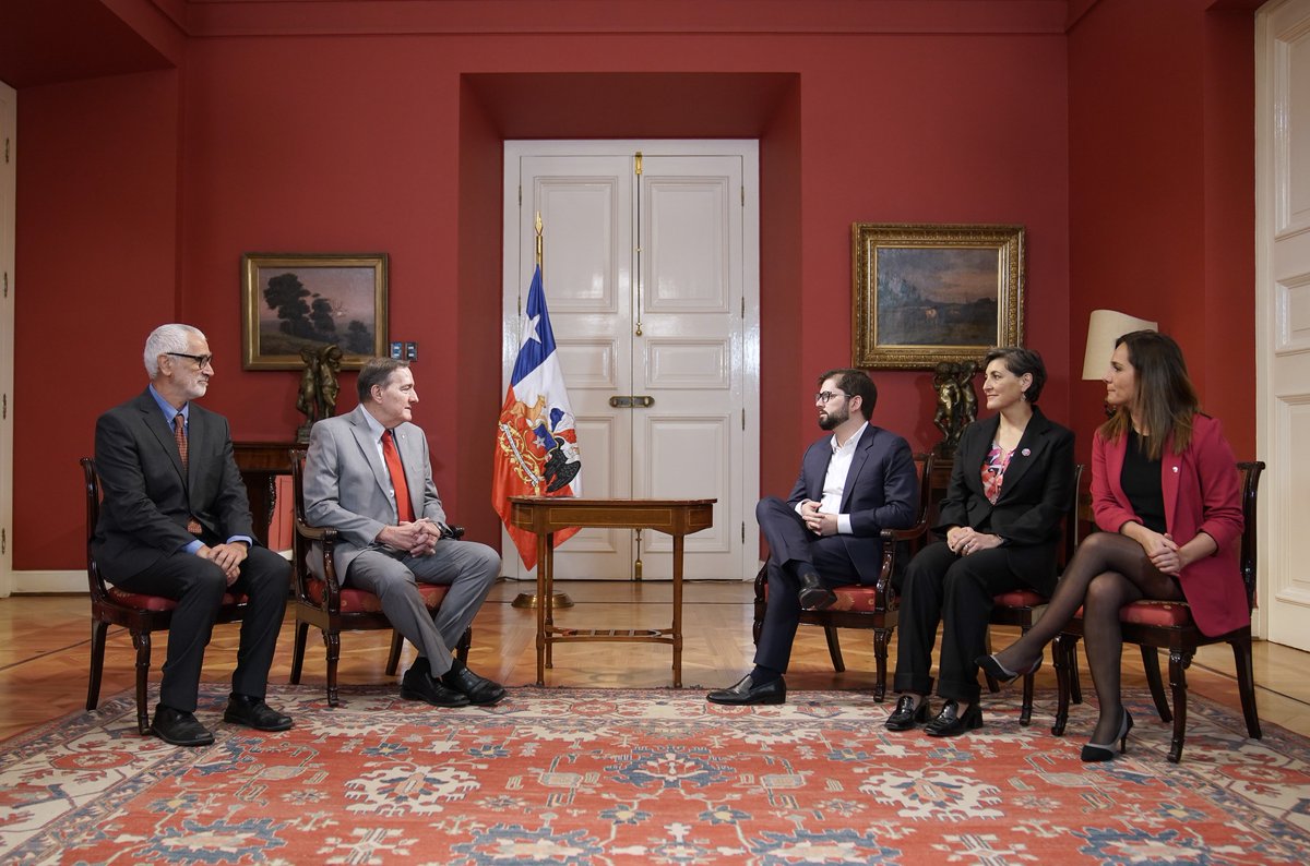 Archivo Presidencia de Chile 2022 - 2026 tweet media