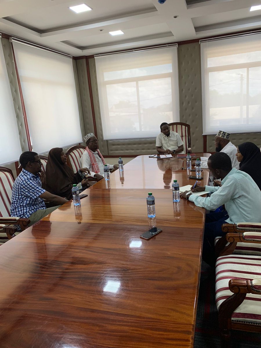 Courtesy visit at the office of Deputy Governor Garissa County with the <a href="/Garissafarmers/">Garissa Farmer's Network</a> Network.
