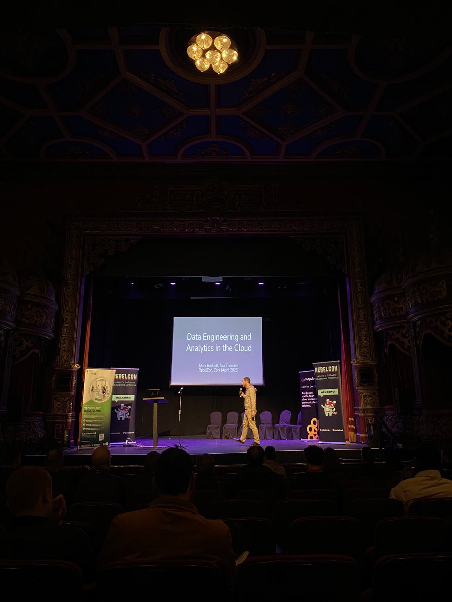 AkkocDiren's tweet photo. Was a great talk from Mark Hodnett 👏🏼👏🏼 @fourtheorem #aws #RebelCon #rebels https://t.co/5KYm8Vmkj1