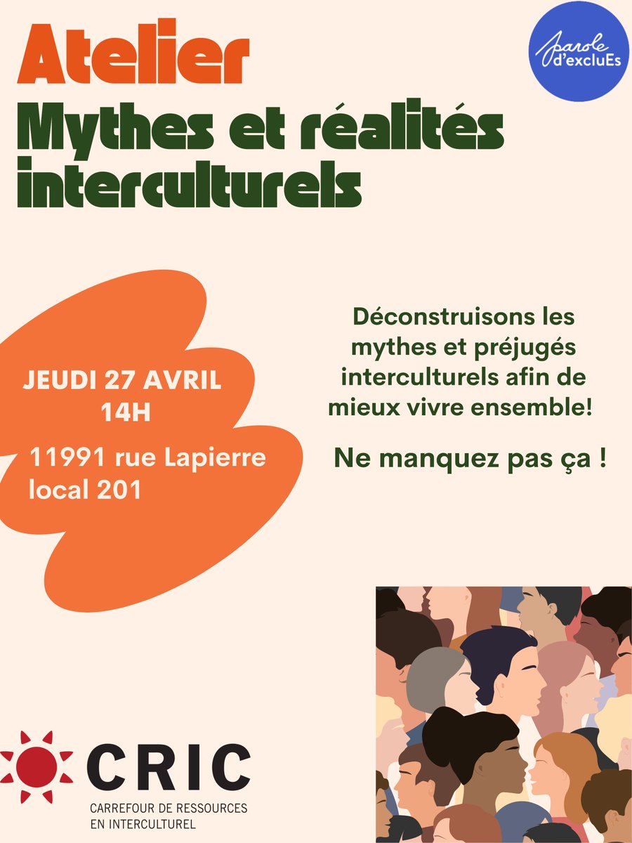 Rendez-vous ce jeudi 27 avril à 14h00