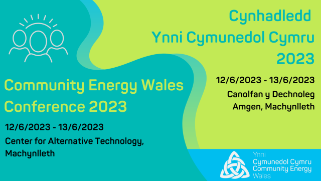 🗣️Cyhoeddiad! 

⚡️Cynhadledd Ynni Cymunedol Cymru⚡️

Bydd y rhaglen yn cynnwys gweithdai, sgyrsiau a chyfleoedd i rwydweithio wrth drafod:

💚Pontio Teg
💚Addysg ac Ymgysylltu
💚Budd Cymunedol
💚Rhannu Perchnogaeth

Rhagor o wybodaeth fan hyn: tocyn.cymru/cy/event/48c8a…