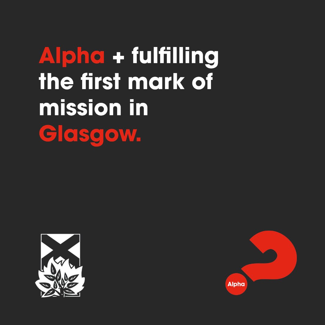 AlphaScotland's tweet photo. How can Alpha help churches with the first mark of mission - relevantly proclaiming the Gospel? And how cant it be run well to increase impact and see lives transformed? 

👇👇👇 https://t.co/xqJFa2W8Nd