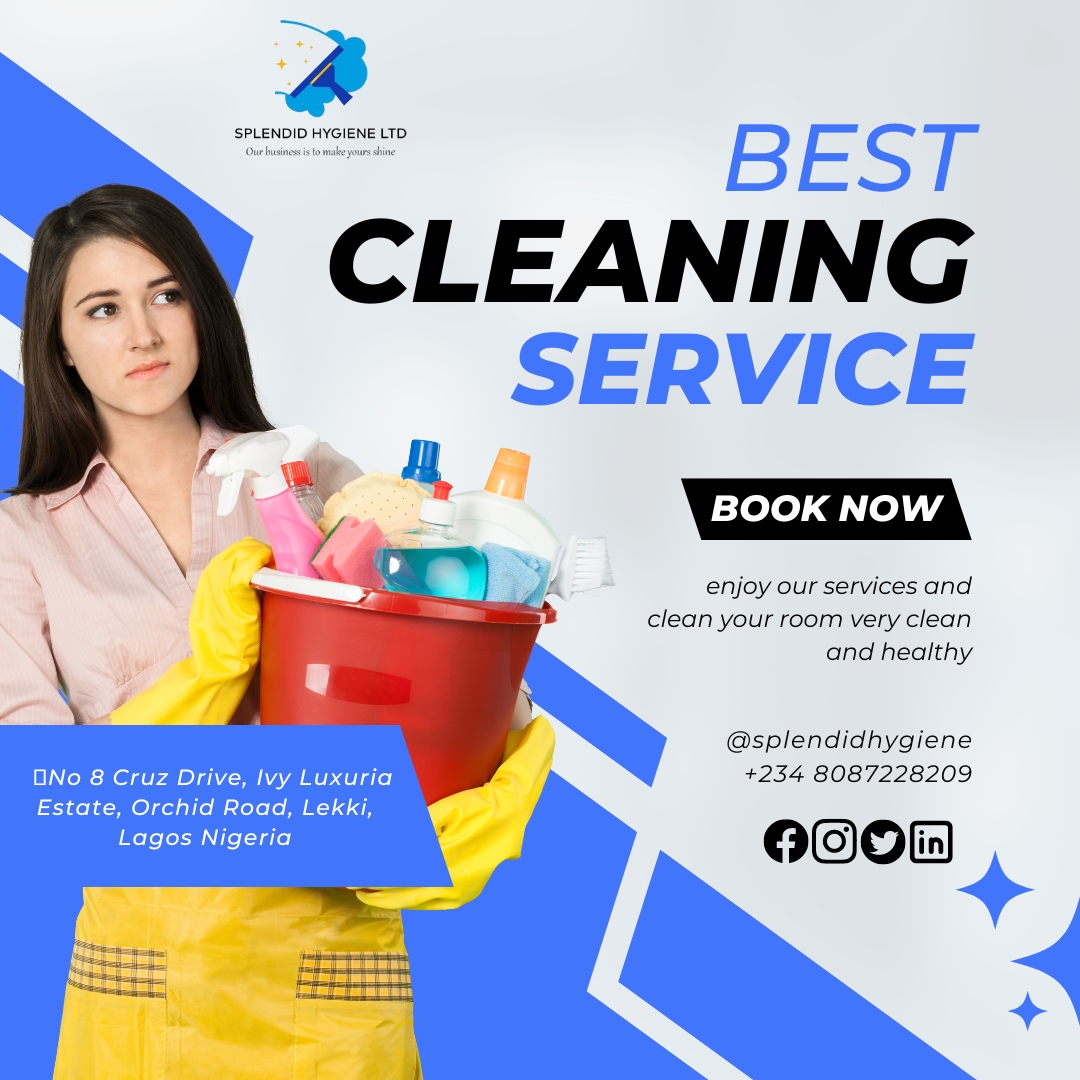 splendidhygiene's tweet photo. 🧼💼💪 Splendid Hygiene at Work 💪💼🧼 

CLICK LINK to learn more about our services and get a free quote today! 📲💻
🔗 https://t.co/A6n16o5oyh

 #cleaningservice #housecleaningservice #servicecleaning #cleaningservice #cleaningservices #CleaningServicesInLagos https://t.co/bZgaNVpBJb