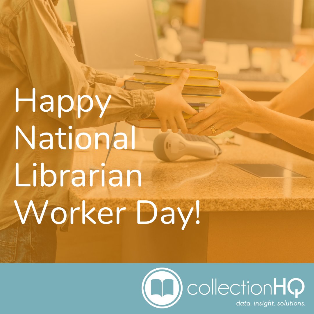 Happy National Library Worker Day!

Whilst this is only a celebration in the United States we'd like to say a huge thank you to all hard-working library staff worldwide! 

#collectionhq #publiclibary #nwlw23