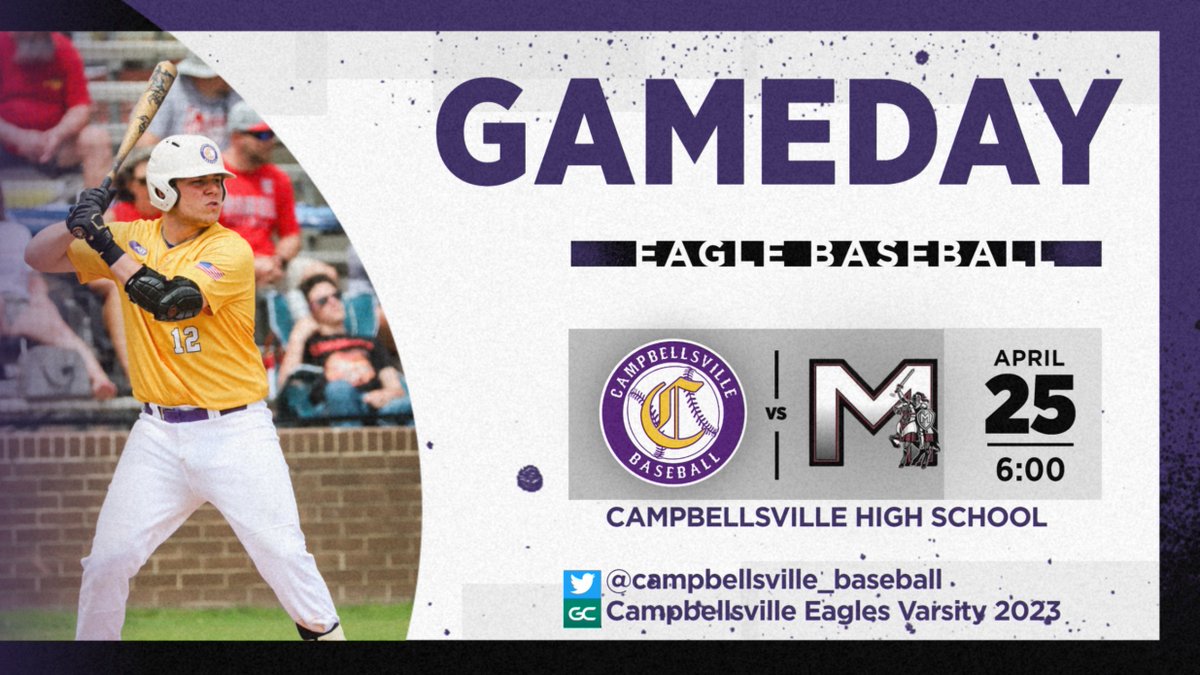 GAMEDAY! Eagles hit the road to square off with Marion Co. tonight in a 20th District matchup. Varsity is set for a 6:00 start with JV to follow. Follow the action live on GameChanger. #GOEAGLES #AAIT