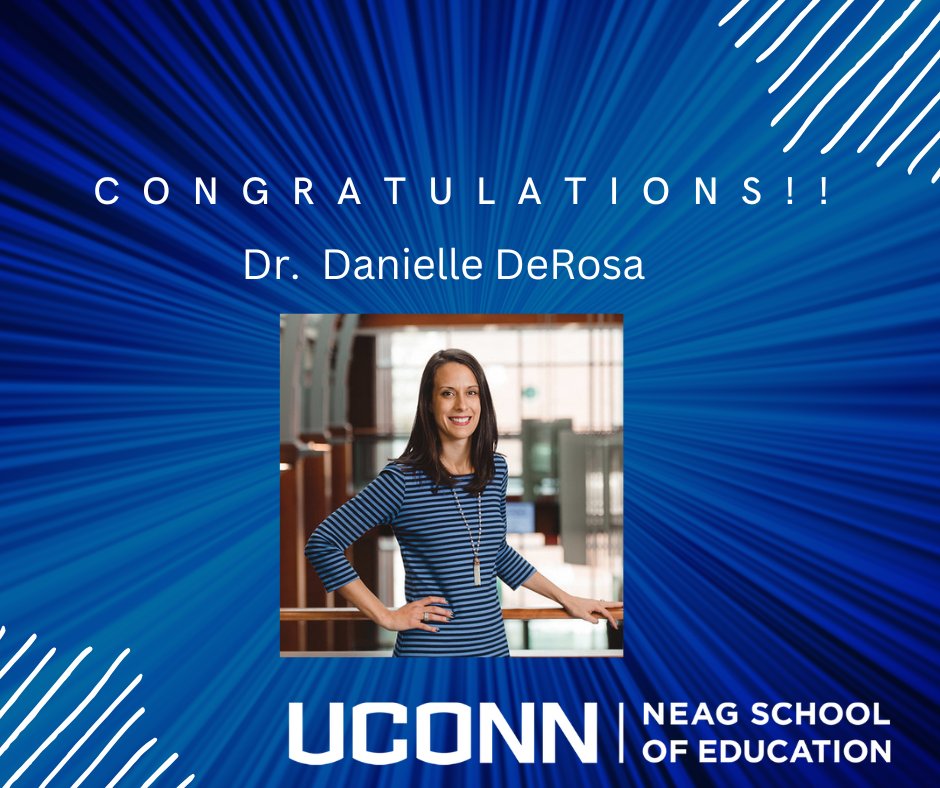 Congrats to Dr. <a href="/dderosa1218/">Danielle DeRosa</a> on successfully defending her doctoral dissertation. DeRosa, an instructor with <a href="/UConnSPM/">UConn Sport Mgmt</a>, looks forward to applying her research to practice &amp; continuing to create inclusive spaces in #sport #management. #PhDLife #Doctoral #EducationalLeadership