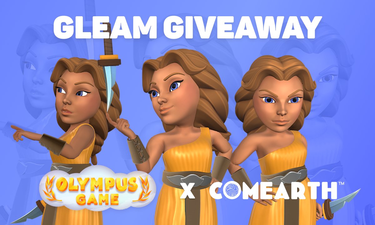 OlympusRaid's tweet photo. We’re excited to come together with @ComearthHQ for a #Gleam #Giveaway 🎊

To win:

⚡Olympus Game⚡
#NFT Rare Box x3
50$ in OLYMP x2

🤩 Comearth 🤩
300 $ECOM x10
VIP Entry NFT Airdrop + Land NFT WL x50

Participate here, Olympians👉 https://t.co/CbGDloMzXZ https://t.co/eagj5KWPsd