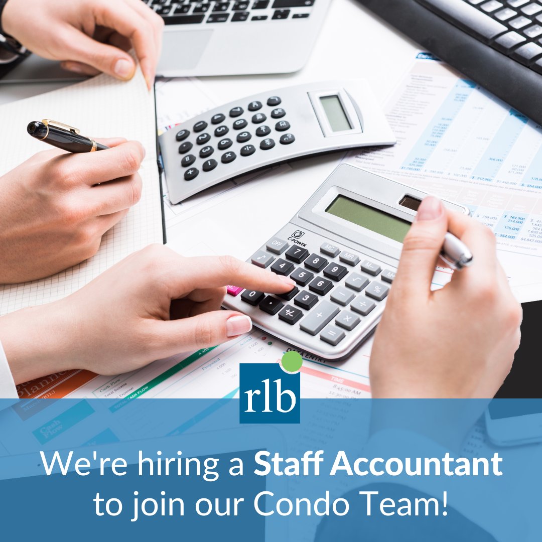RLBLLP's tweet photo. We're looking for a staff accountant to join our Condo team in Guelph! This is an excellent opportunity for someone who enjoys accounting while interacting with our clients on a regular basis. Apply now: https://t.co/mWJIRYPcJz

#RLBisAwesome #PeopleCount #Jobs #Careers https://t.co/p6Wc8DsweM