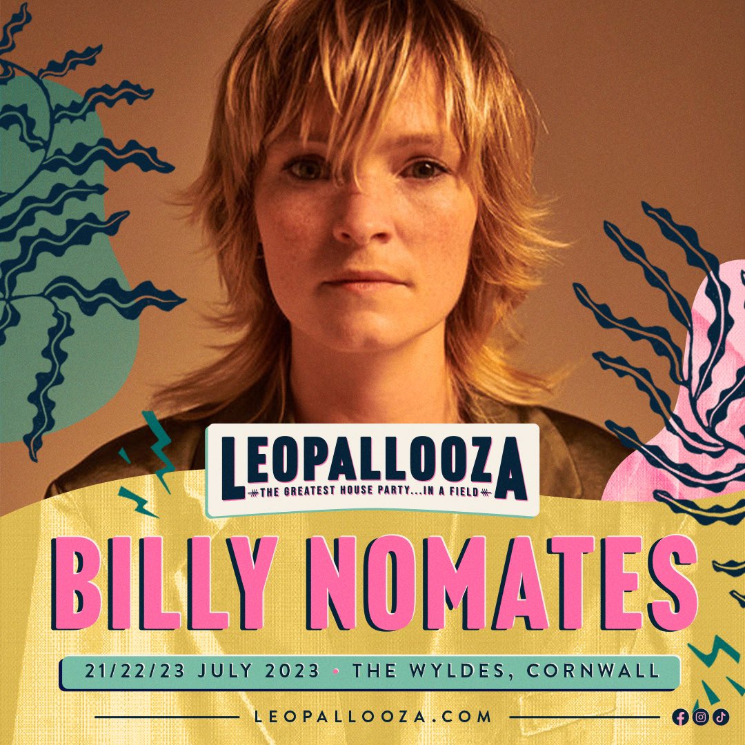 Fierce, explosive, bold, sharp and lyrical, all words you could use to describe the musical force that is @_billy_nomates Minimalist synthy vibes, grimy basslines, melodic electro dance thumpers, this is a set you won’t want to forget 🌟 

📅 87 days
🎫 Leopallooza.com