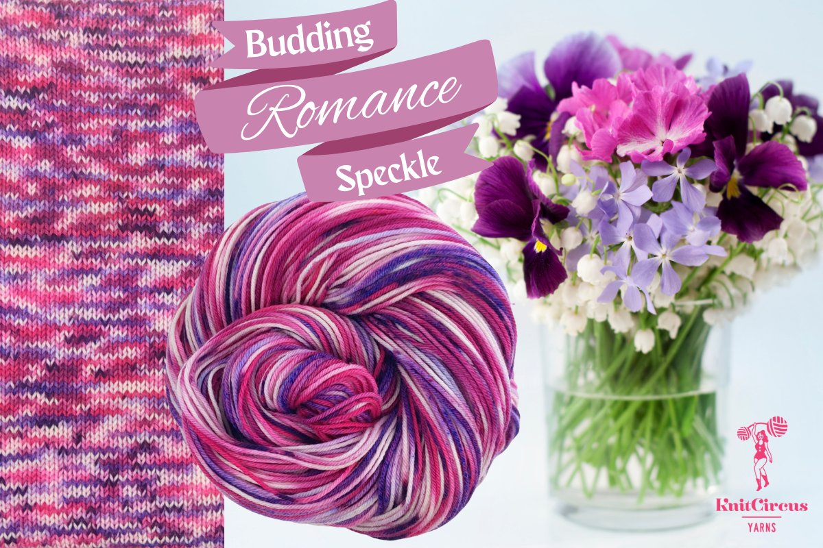 News from Knitcircus: Budding Romance speckle and the Wisconsin Alpaca Festival - eepurl.com/ipLoxU