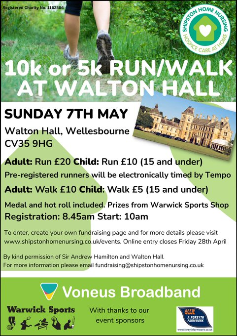 shipstonhigh's tweet photo. A fantastic, local opportunity for some fresh air, exercise and to raise some money for a wonderful charity. #runorwalk? https://t.co/pPEO0EtNY9