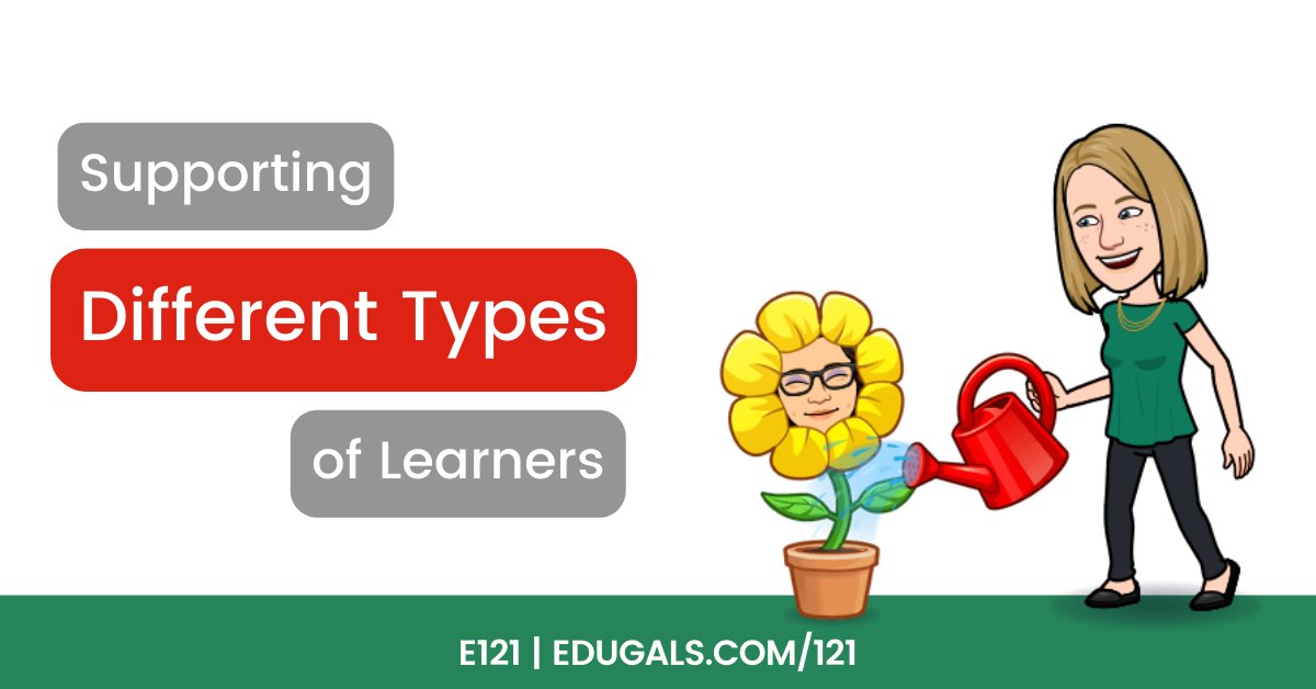 Do you know the difference between cognitive ability &amp; cognitive styles? Listen to our latest episode as we discuss the topic of different types of learners and how we can support ALL learners in the classroom! 

edugals.com/121

#education #EduGals #OntEd @edupodnet