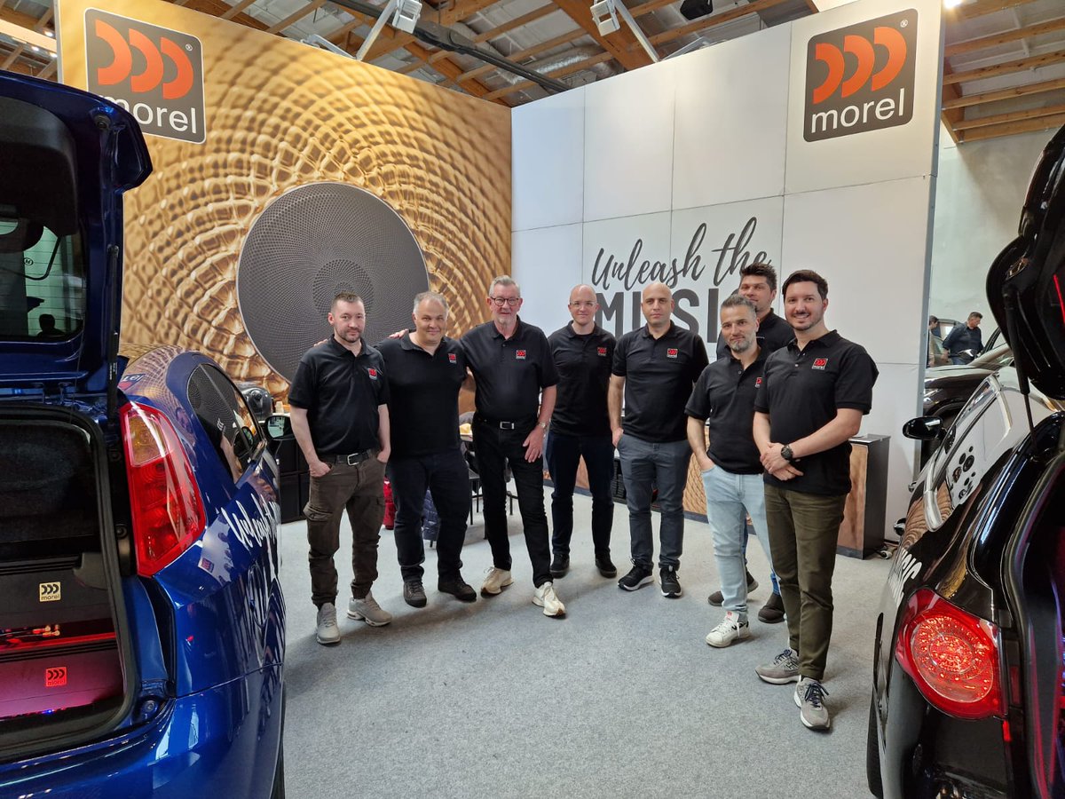MorelHiFi's tweet photo. More snapshots from the #CarMediaWorld show! 😍📸 A big shoutout to our partners #MorelhifiiItalia and #moreluk for their great support! We enjoyed showcasing our latest car audio and welcoming you there.
#morelhifi #teammorel #morelcaraudio #caruadioshow #AudioEnthusiasts https://t.co/3FyrSkBW9S