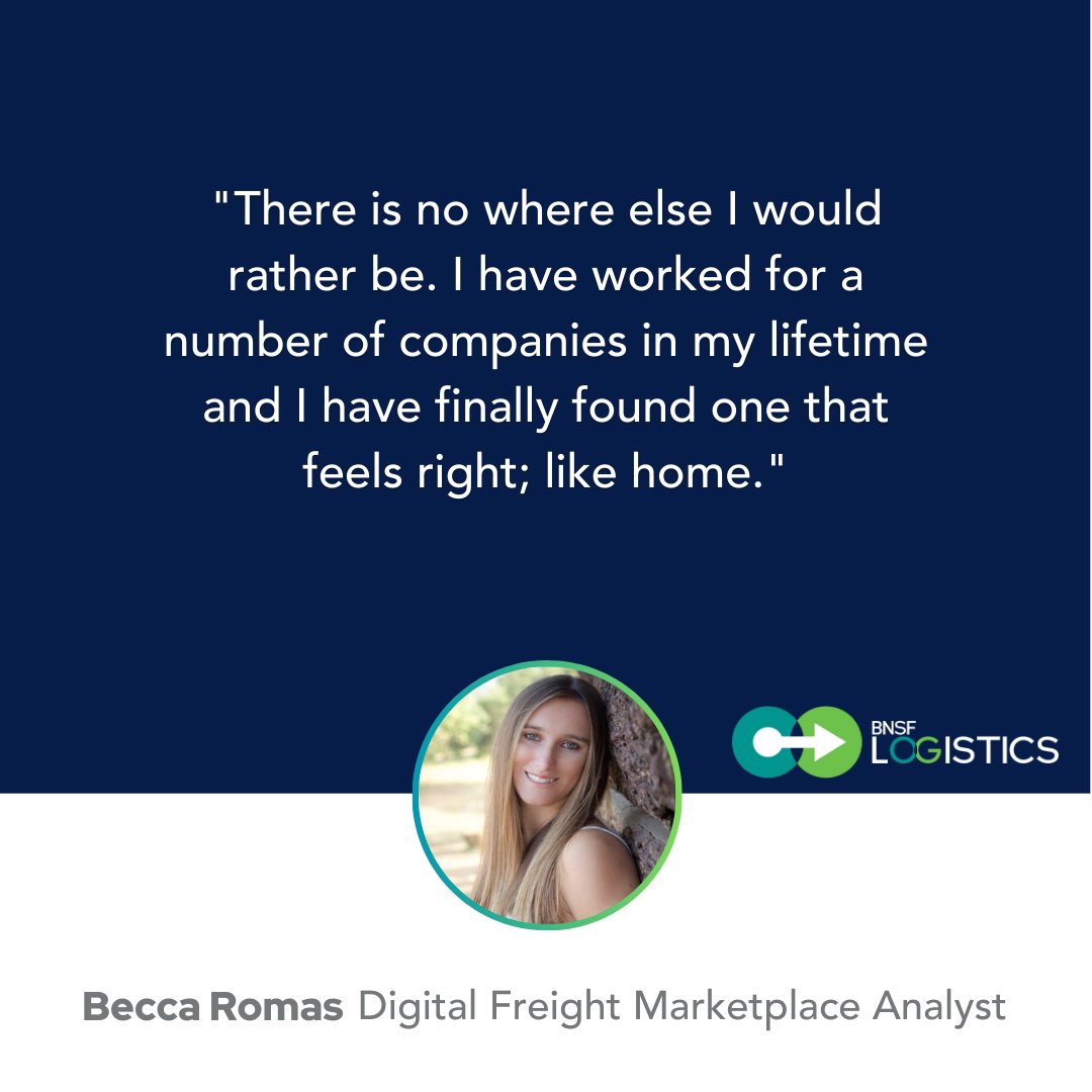 There's no place like home 🏠

Join a company where work doesn't feel like work. Learn more about working at BNSF Logistics: okt.to/793ItG

#BNSFLogistics #logistics #hiring