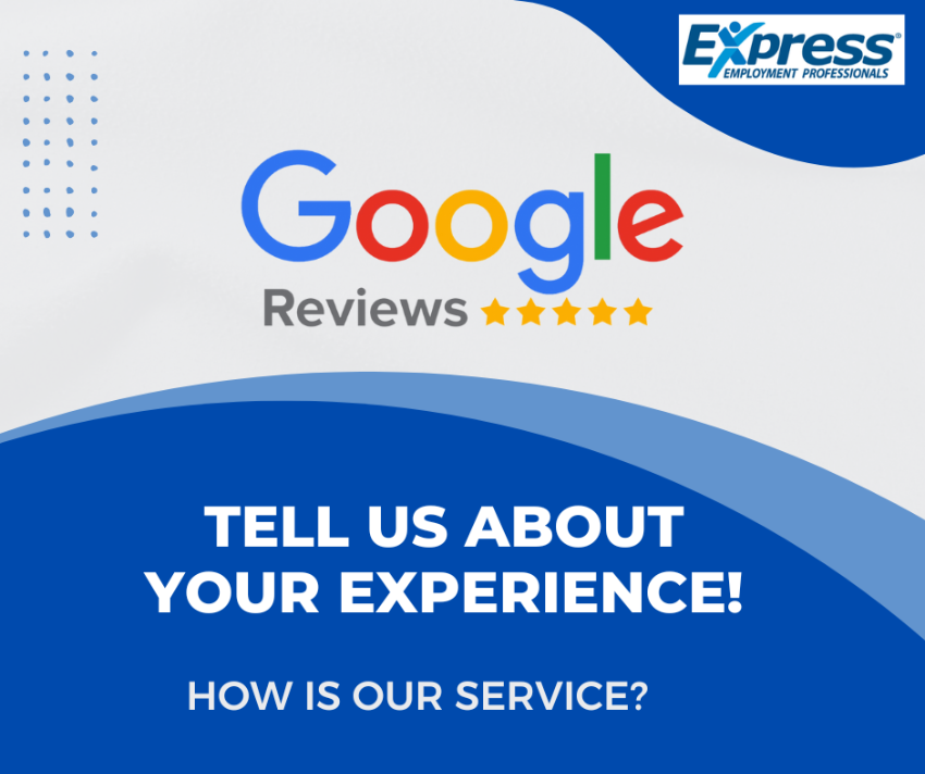 We wanted to thank you for giving Express Employment the privilege of providing you with employment opportunities!
Please click the link below to share your experience by leaving us a review on Google.

tiny.cc/ExpressNorthAn…