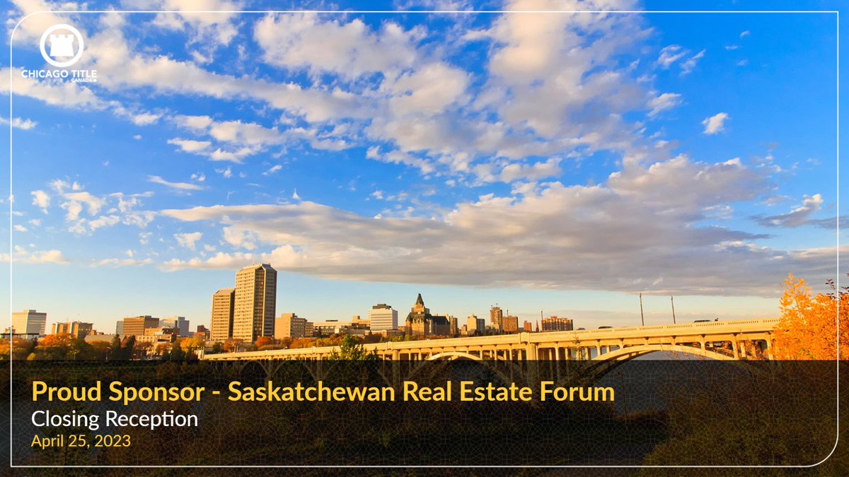 We are proud to support the networking reception at the Saskatchewan Real Estate Forum 2023. 

We wish all the attendees a great conference!

#ctic #cticevents #sref23 #realestate #conference #cre #saskatchewan #realestatetrends2023 #realestateforum