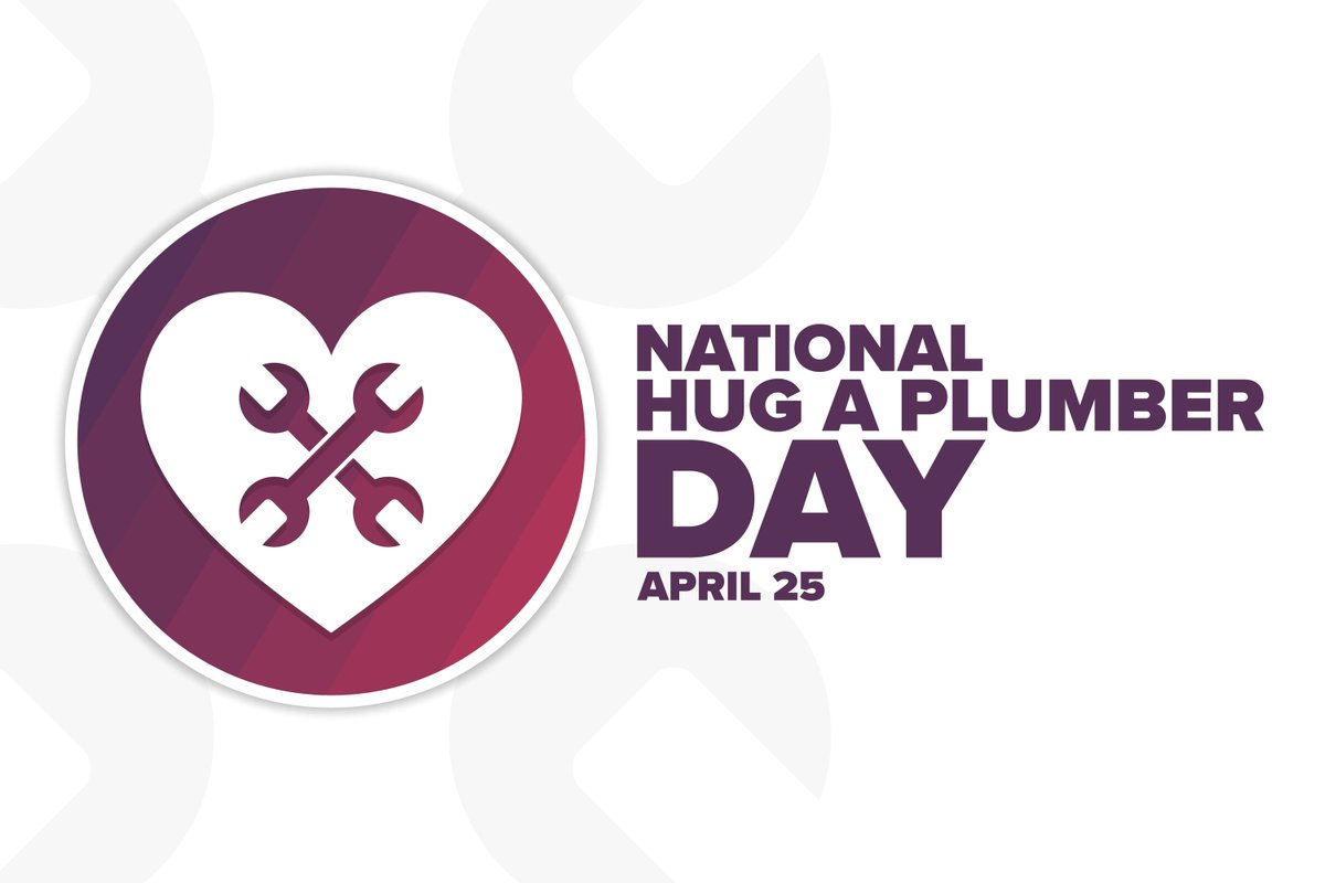 AERCOInt's tweet photo. Happy National Hug A Plumber Day! What would our lives be without these heroes of indoor plumbing? Letβs make this an opportunity to show them how much we value their work. https://t.co/YLFbbz9Frd #AERCO #HugAPlumber #HugAPlumberDay https://t.co/1uDw7CSZ3m