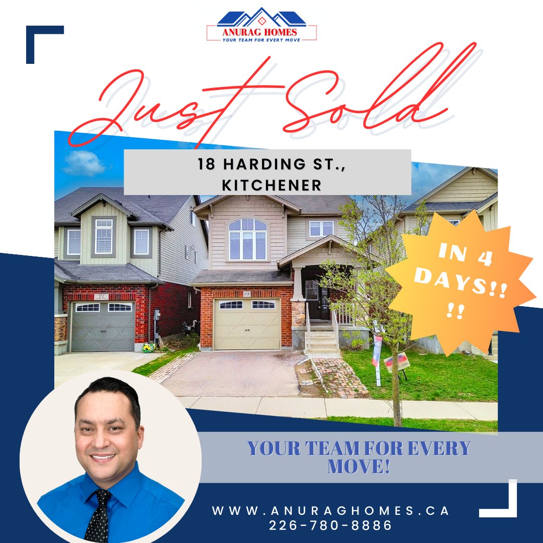 Anurag_AHTeam's tweet image. 🎉 SOLD in just 4 DAYS! 🎉 Our team at Anurag Homes is excited to have helped our clients achieve a quick and successful sale on this gorgeous property. Trust us to help you buy or sell your dream home!

#AnuragHomes #FastSale #4DaysSold #RealEstateSuccess #DreamHome