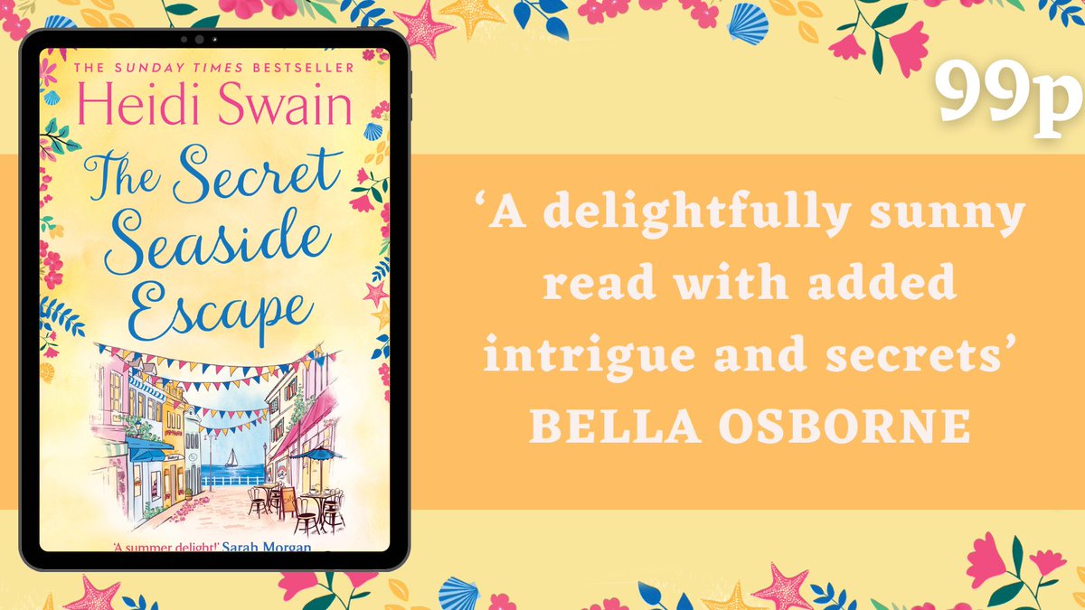 BookMinxSJV's tweet image. ICYMI: HUGE eBook price drop on @Heidi_Swain #TheSecretSeasideEscape, the perfect read for the double Bank Holiday weekends, promising sandy beaches, stunning rockpools and breath-taking romance!

simonandschuster.co.uk/books/The-Secr…