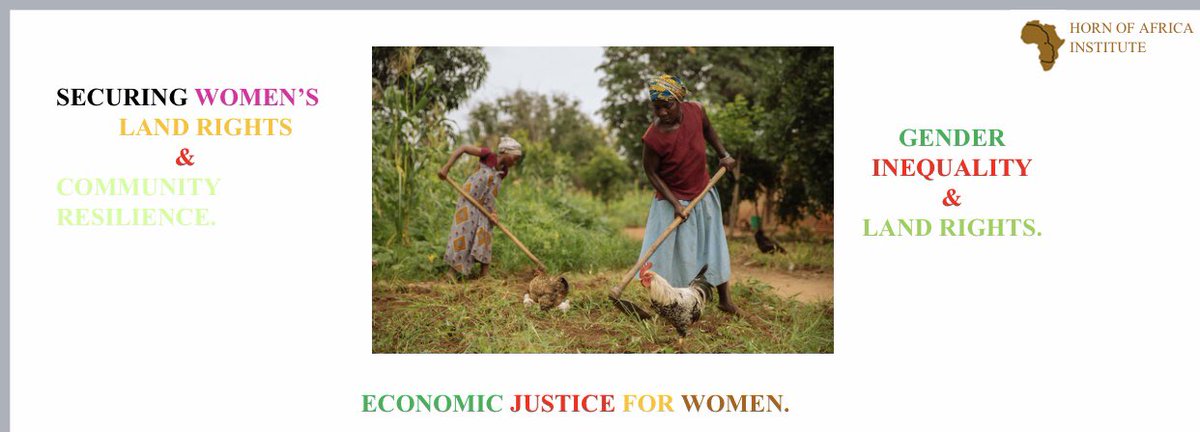 HornofAfrica_4's tweet photo. As much as #women are given the right to access and use land productively, They rarely control and own it. Land rights education & awareness, registration & ownership to women is very important. #landequality #economicjusticetowomen https://t.co/uMsDDsAoZC