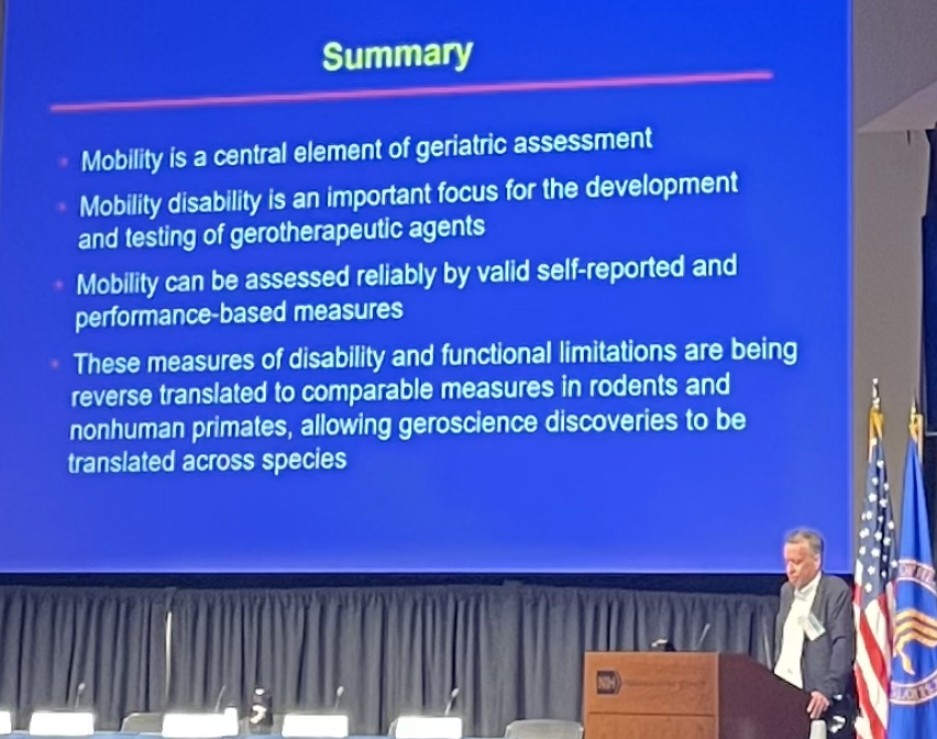 palliator's tweet photo. @NIHAging #Geroscience summit -- best kept health secret: 

1. Get up, set a timer and walk for 6 minutes
2. measure how long you can walk in 6 min. 
https://t.co/BmFIt6GMb0 it between every 😄single😄meeting😄.
The 6 min walk test is a marker of functional status in #aging. https://t.co/Vv9A1uUSH5