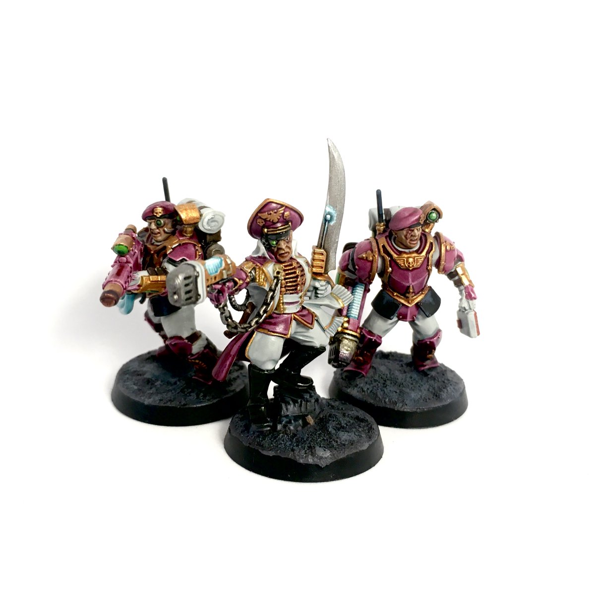 LargeBlastPod's tweet photo. Even more class here... 50th Volpone of the Royal Volpone Regiments, coming to FxxK up some traitors & any low born....
#astramilitarum #40k #gauntsghosts #Volpone https://t.co/1cYyQQALmL