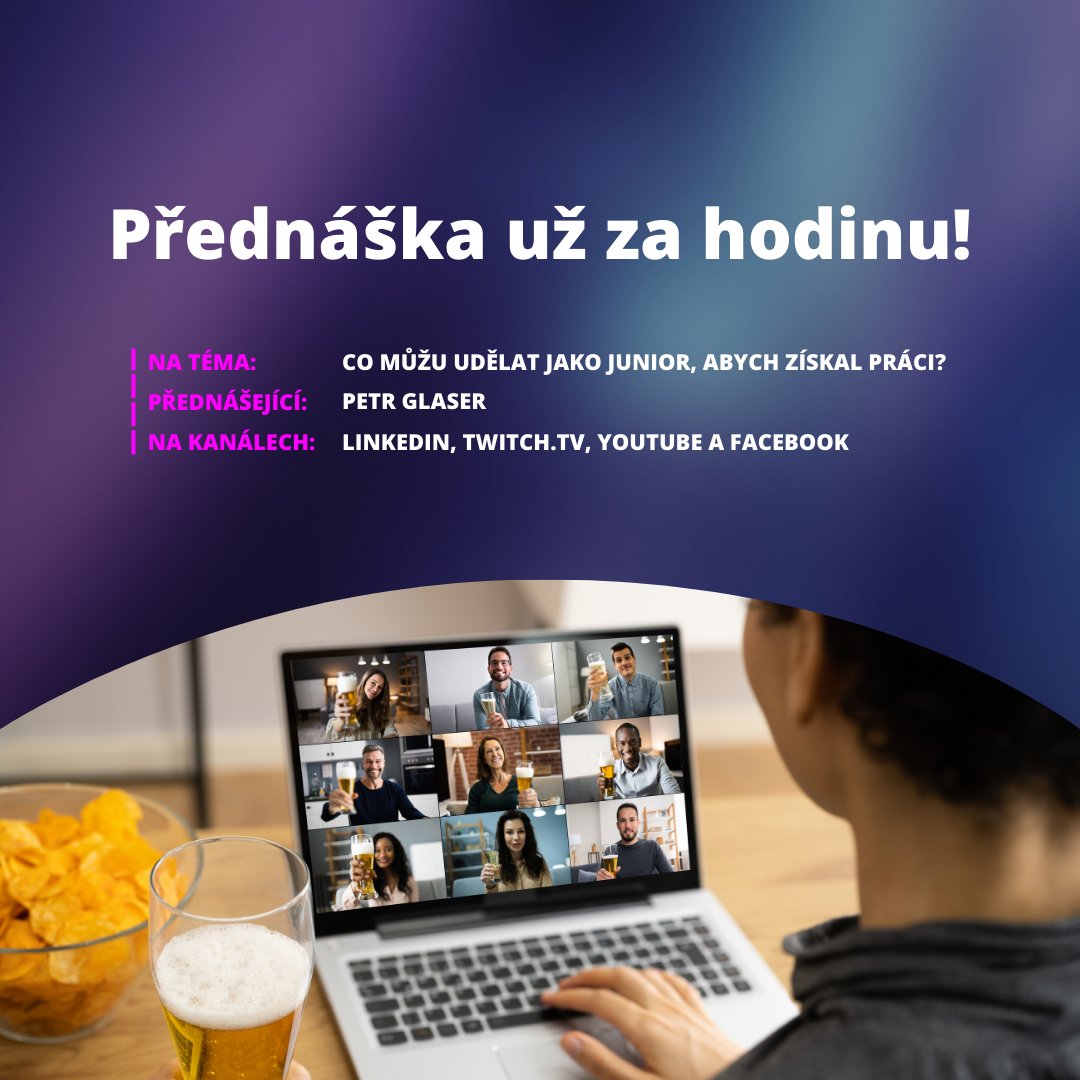 Nezapomeň a doraz! ❤️

LinkedIn: linkedin.com/video/event/ur…

Twitch: twitch.tv/naucmeit

YouTube: youtube.com/@NaucmeIT

Facebook: facebook.com/NaucMeIT

#NavIT