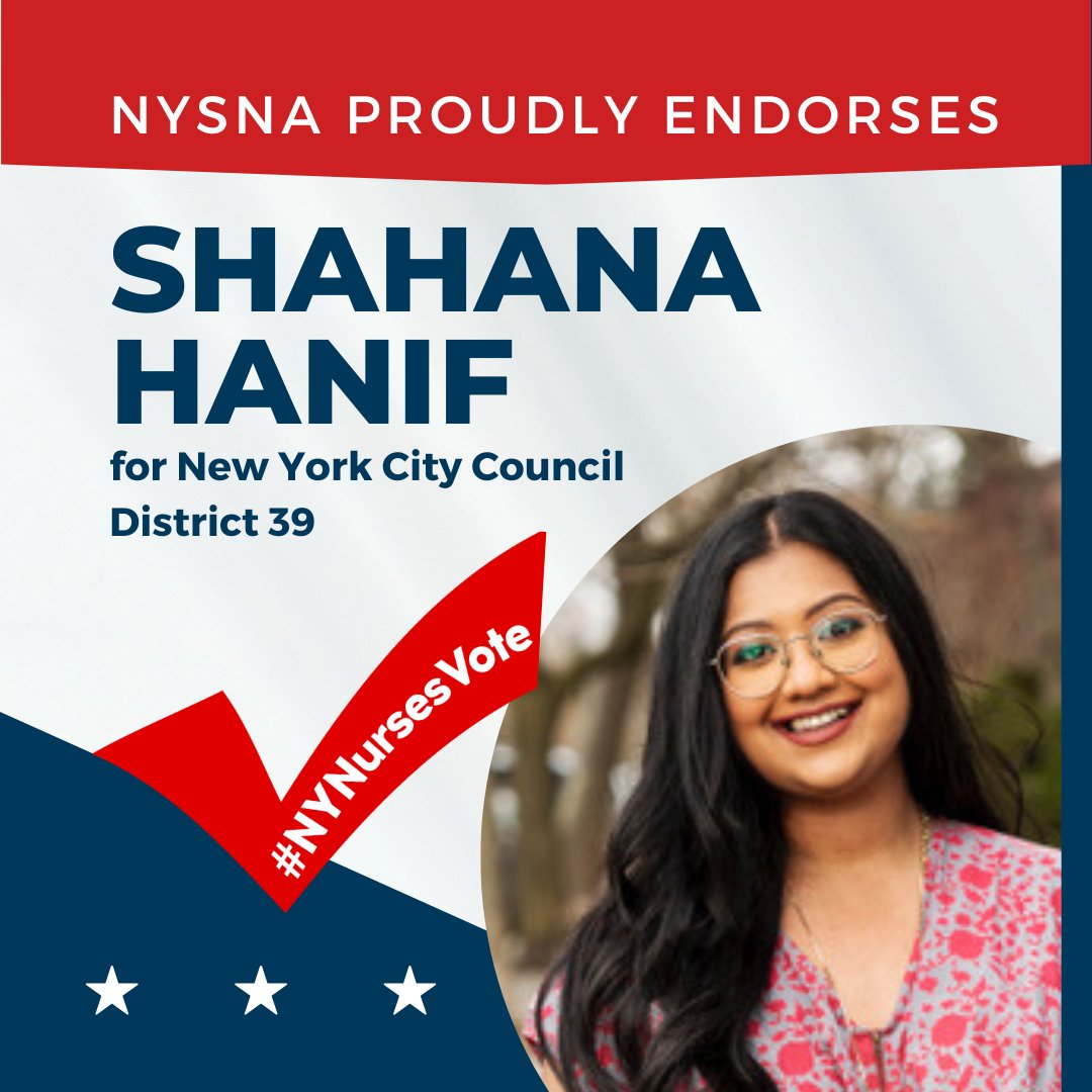 nynurses's tweet photo. NYSNA is proud to announce our #NYCityCouncil endorsements in #Brooklyn (3/3) https://t.co/69teMRAnA7