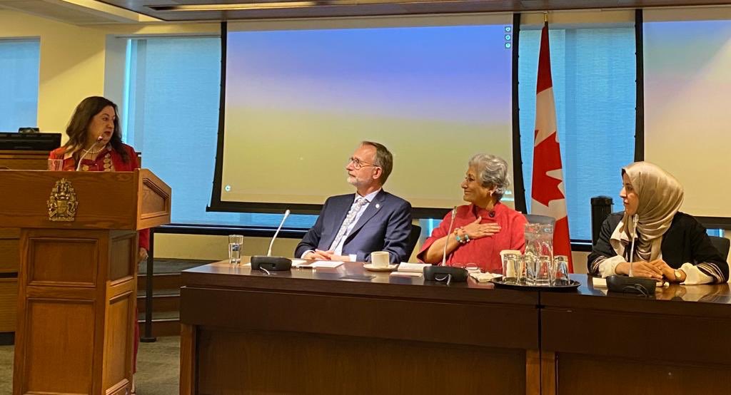 Senator Salma Ataullahjan tweet media