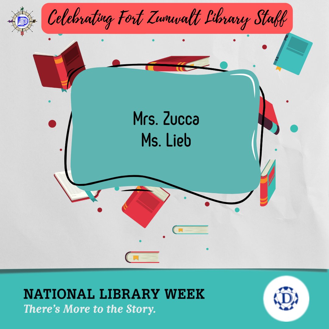 Shout-out to Dardenne Elementary library staff on this #NationalLibraryWorkersDay and #NationalLibraryWeek! You are so appreciated for the positive difference you make each day for your students and staff, Mrs. Zucca and Ms. Lieb! <a href="/ZumDardenne/">FZSD Dardenne</a> <a href="/BethAllenFZSD/">Dr. Beth Allen</a>