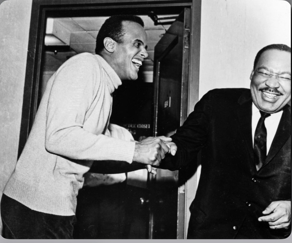 naima's tweet photo. I know they havin' a TIME in Glory on today.

Mr. Belafonte's transition officially closes an era of Black Hollywood and activism.  

Thinking of Gina and the family today, but also celebrating the work and legacy of 96 years. May he rest in power, indeed. https://t.co/ZIt5XyJsRU
