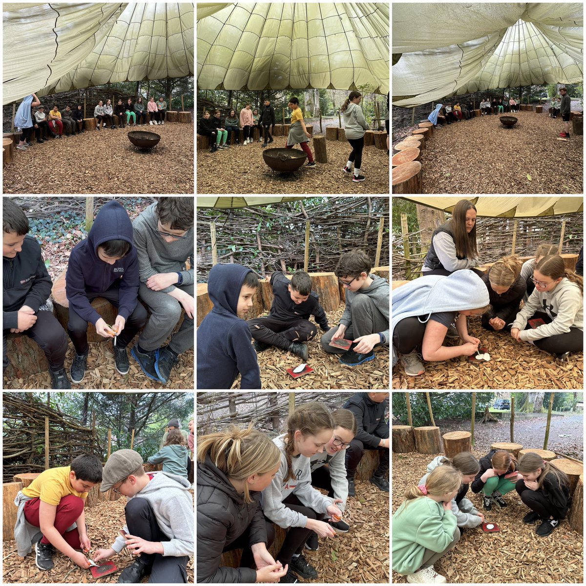 ysgolbroallta's tweet image. Cynnau tân, tostio marshmallows a choginio popcorn 🔥Lighting a fire, toasting marshmallows and cooking popcorn 🔥#blwyddyn6 #pwllglo