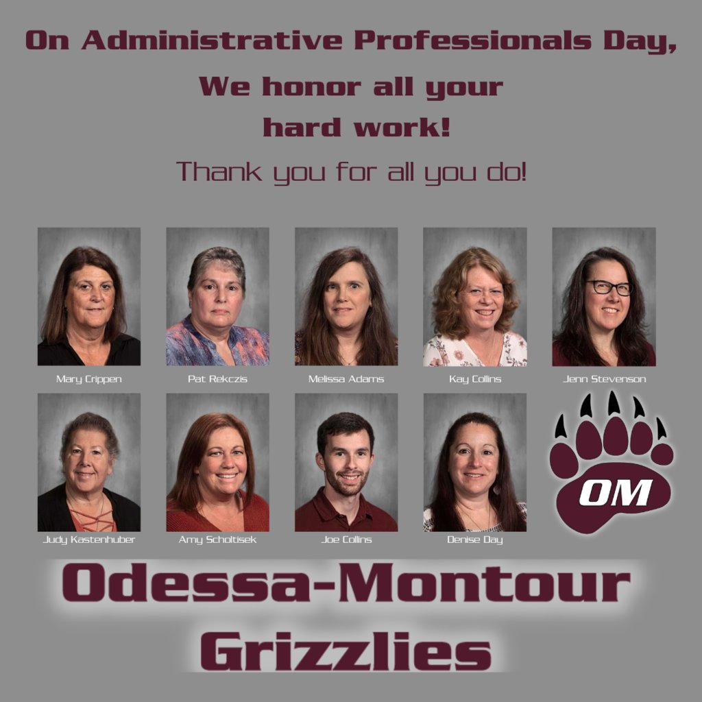 om_schools's tweet photo. Celebrating our Administrative Professionals! https://t.co/hVlV7YhH5R