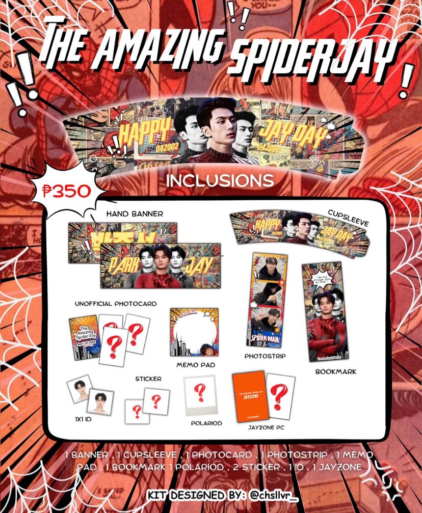 EnCupsleeve's tweet photo. 💚 JAY BIRTHDAY GIVEAWAY 💚

• one winner of the amazing spiderjay kit

mechanics:

~ mbf us 
~ like &amp; rt this tweet
~ like &amp; rt pinned tweet 
~ drop proofs
~ comment happy birthday jay https://t.co/J8leiIsntV