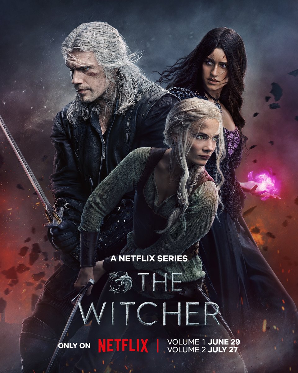 GeekZoneGZ's tweet photo. Póster de la temporada 3 de 'THE WITCHER'. https://t.co/76Za0P1tUu