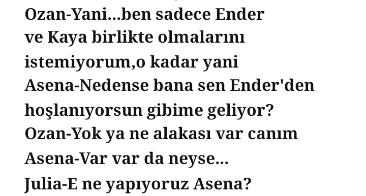 celebiteamss's tweet photo. umarım zort olursunuz asena ozan jülide
#BiTekSen @likamilkane https://t.co/QovKi5vXM4